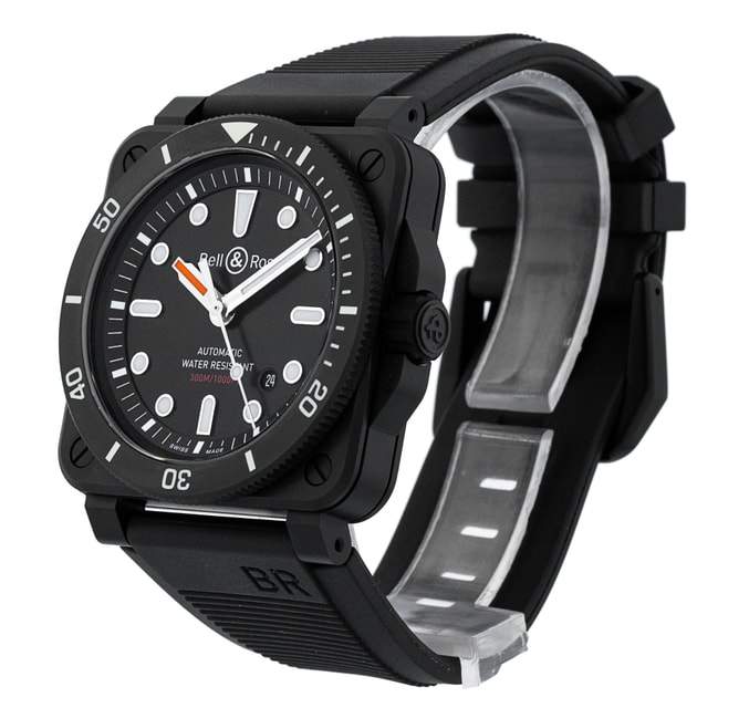Bell and Ross BR03-92 BR0392-D-BL-CE/SRB Image 2